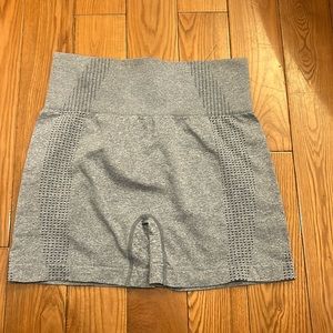 Grey workout shorts